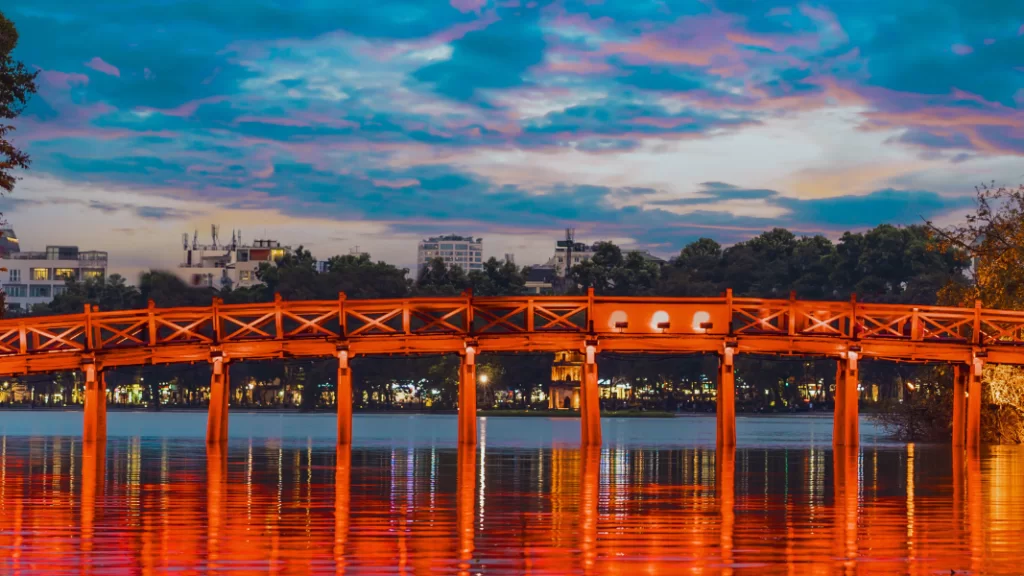 Ponte do Templo Ngoc Son